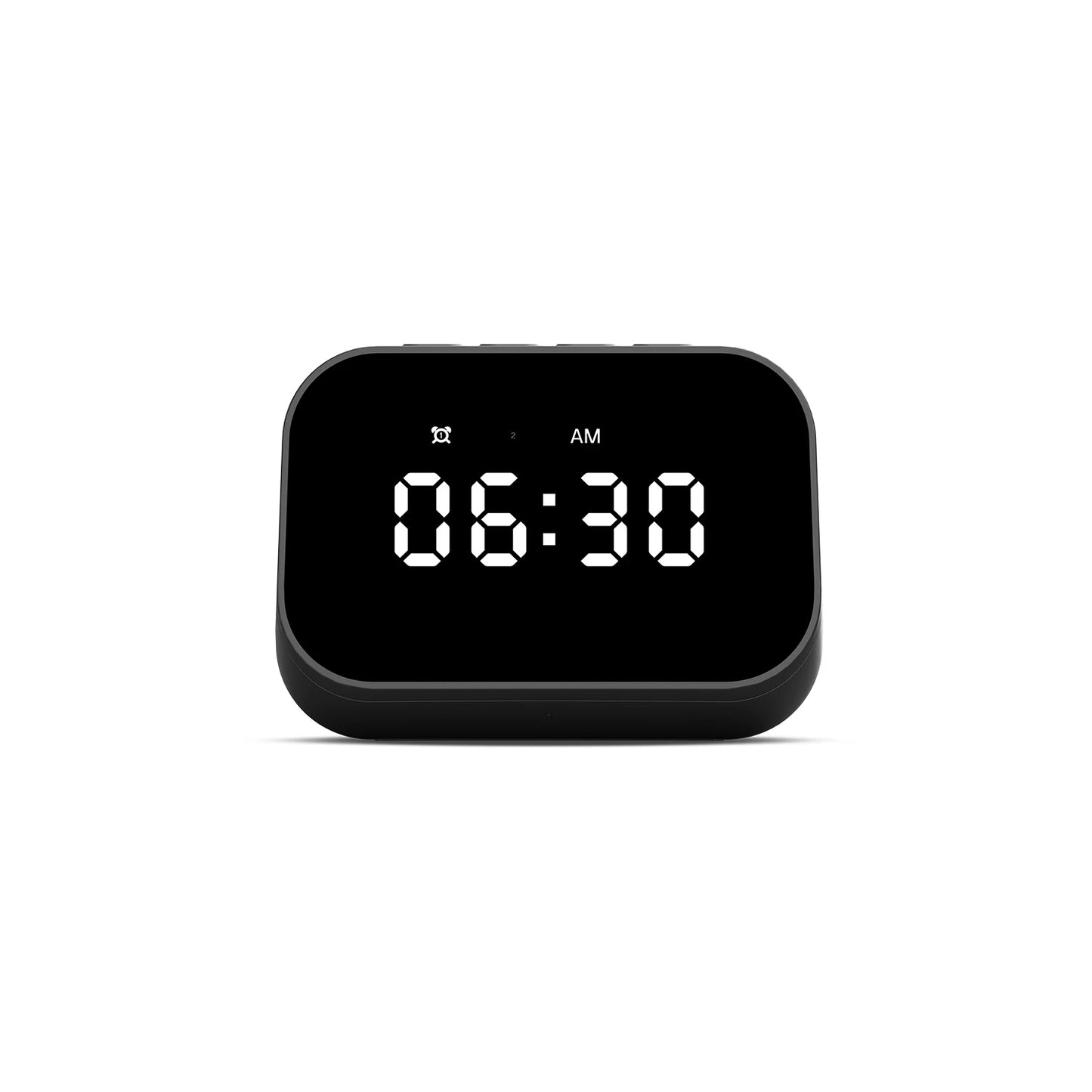 Black Clock & Dock Wireless Charging